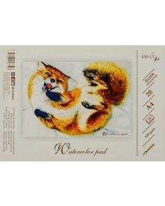 Akvarellplokk A4,20sheets,160gsm