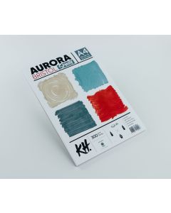 Joonestusalbum AURORA Bristol A4, 300gsm 20 lehte, Sile