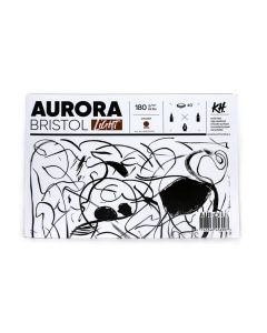 Visandialbum Bristol paberist, horisont. 40lhk, 180gsm A4 liim, AURORA