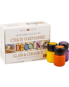 Klaasi- ja keraamikav&#228;rvi k-t  Decola 12 x20 ml 