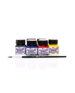 Klaas-ja portselanv&#228;rvid. Classic  k-t  6X20ml Kreul